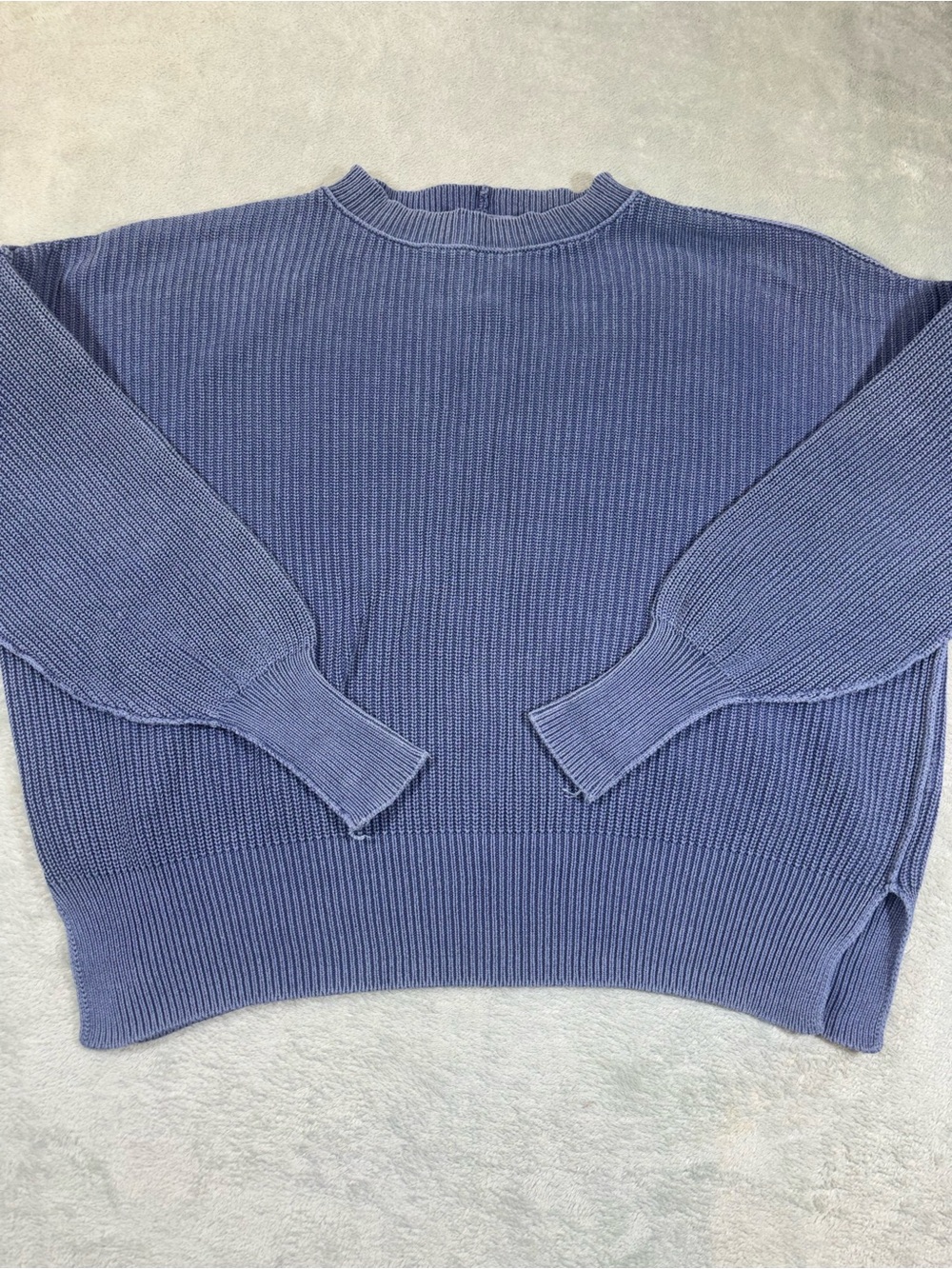 AERIE BUNDLE Lot of 2 Aerie Oversized Ribbed Knit Crewneck Sweaters XXS - Picture 6 of 8